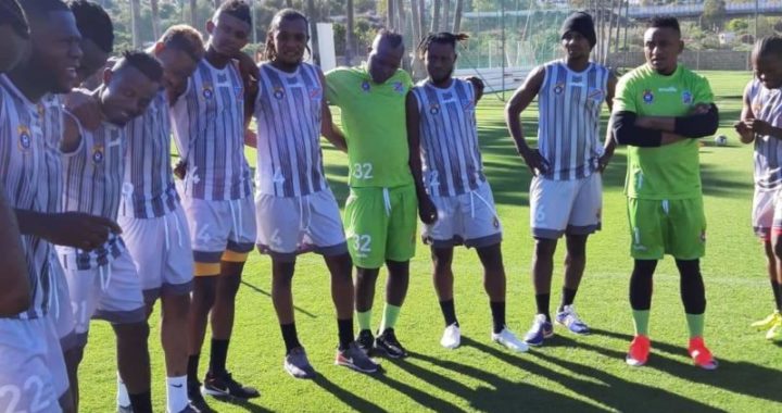 Egypte 2019 : Premier entrainement des Léopards en Espagne