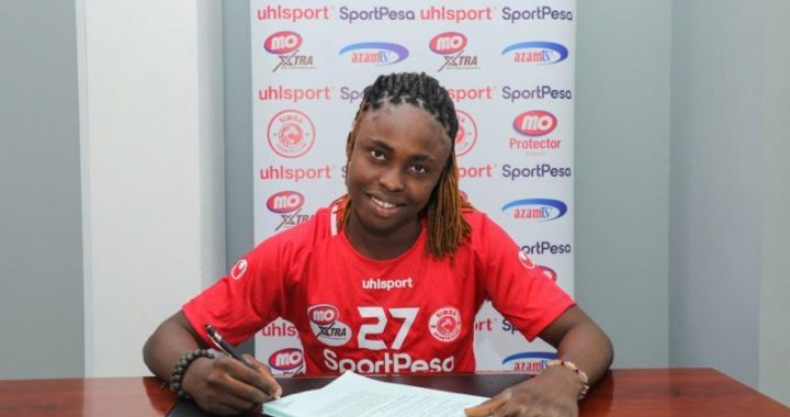 Ruth Kipoyi signe son premier contrat professionnel
