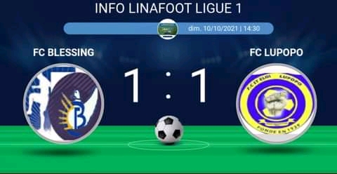 Ligue 1 : Blessing tient en échec Lupopo 1 IMG-20211010-WA0009