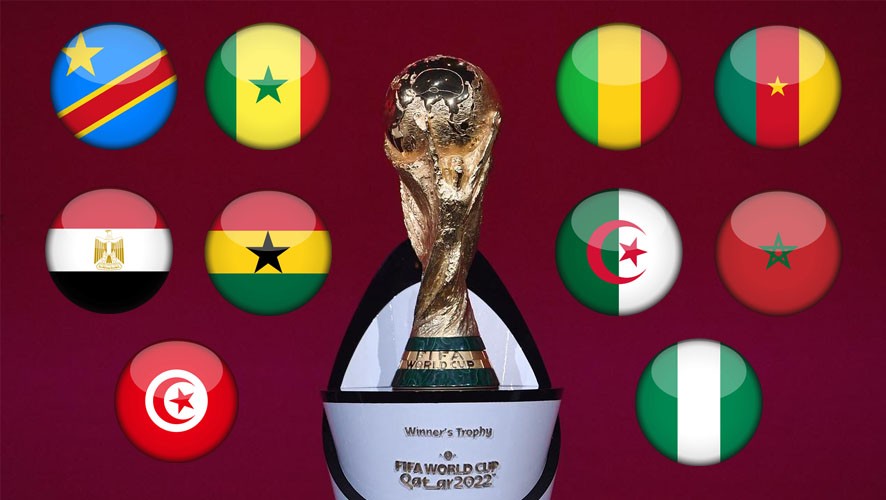 Barrages Mondial : le tirage au sort prévu ce 22 janvier 1 Mondial 2022 Zone Afrique Les 10 pays qualifies pour les barrages