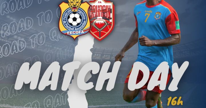 Match Amical : La RDC défie le Bahreïn ce mardi à 16h00 (heure de Kinshasa)