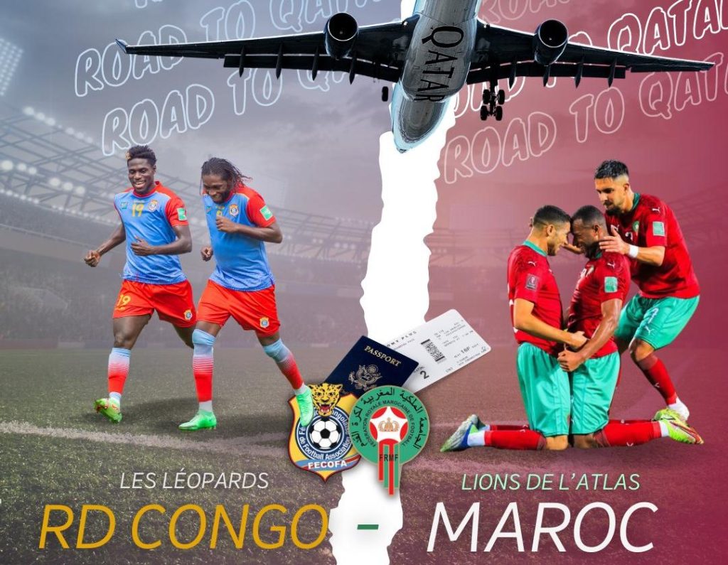 Barrages Mondial Qatar 2022: le match RDC-MAROC décalé d'une journée 1 IMG 20220218 WA0041