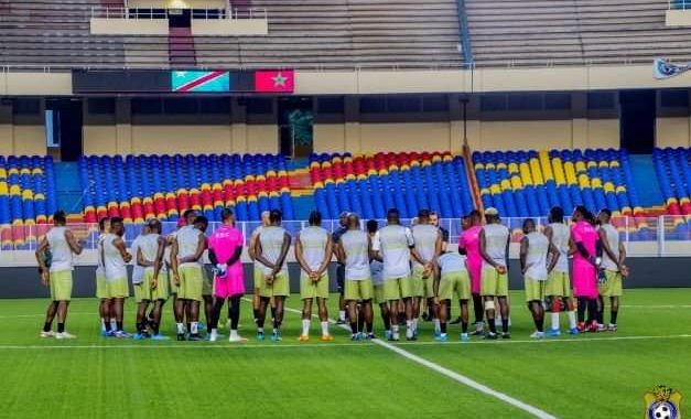 Éliminatoires CAN Côte d&rsquo;Ivoire 2023/ RDC-GABON : Première séance d&rsquo;entraînement pour les Léopards