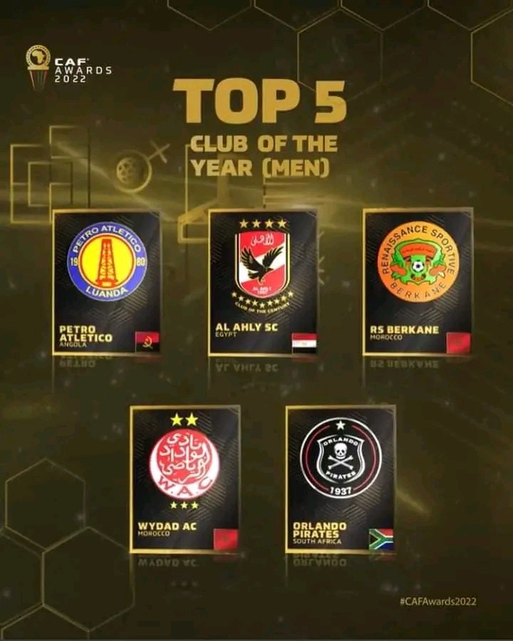 CAF Awards : Top 5 sans Mazembe 1 IMG 20220712 WA0075