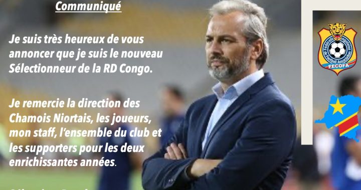 Léopards : Sébastien Desabre confirme son nouveau statut