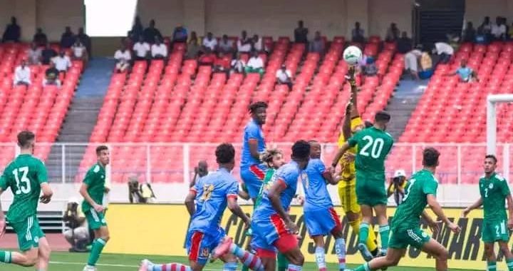 Élimin/ CAN U23 : la RDC humilie l&rsquo;Algérie et prend une belle option pour la qualif ! 
