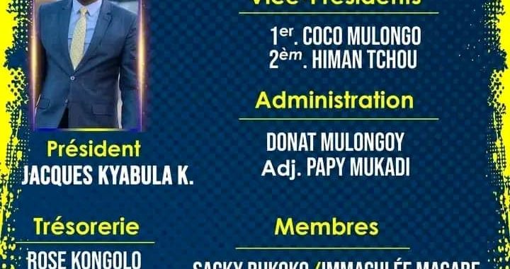 Lupopo : Jacques Kyabula réélu président (Officiel)