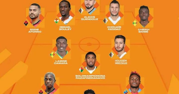 CHAN Algérie 2022 : Jonathan Ikangalombo dans l&rsquo;équipe type du premier tour !