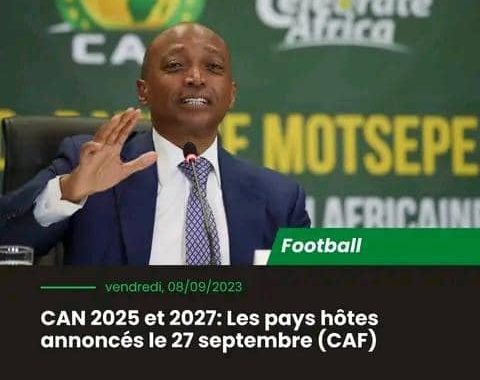 CAN 2025 et 2027 : les pays organisateurs seront dévoilés le 27 septembre (officiel)
