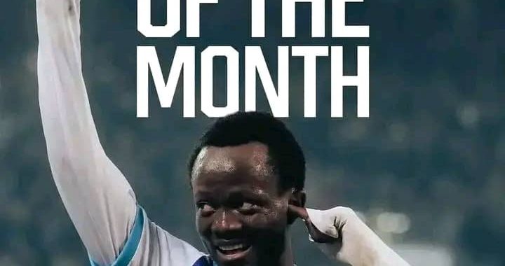 Suisse : Oscar Kabwit désigné joueur du mois au FC Lucerne !