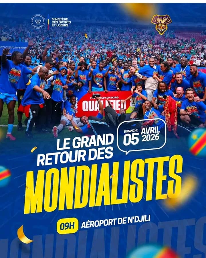 Retour des Léopards à Kinshasa, l’attente prolongée, la ferveur toujours intacte ! 3 IMG 20260403 WA0015