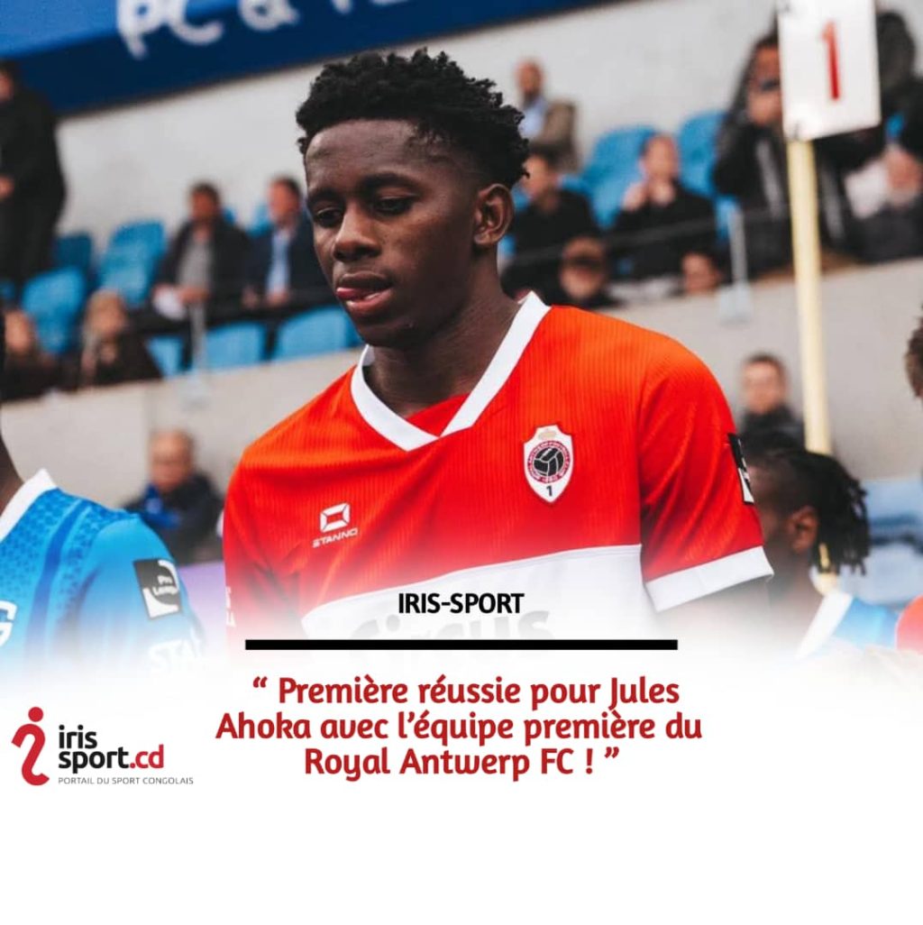 Jules Ahoka réussit ses débuts avec l’équipe première du Royal Antwerp 1 IMG 20260520 WA0039
