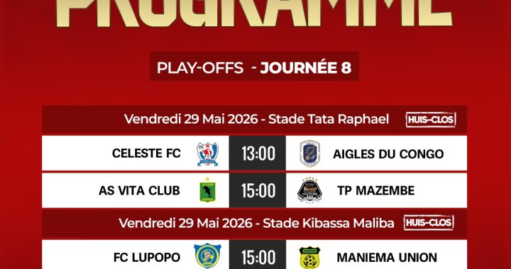 Linafoot : la bataille s&rsquo;intensifie avec quatre chocs au menu de la 8e journée