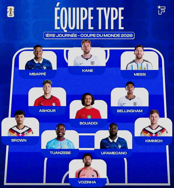Mondial 2026 : Axel Tuanzebe dans l’équipe type de la 1ère journée ! 1 IMG 20260619 WA0020