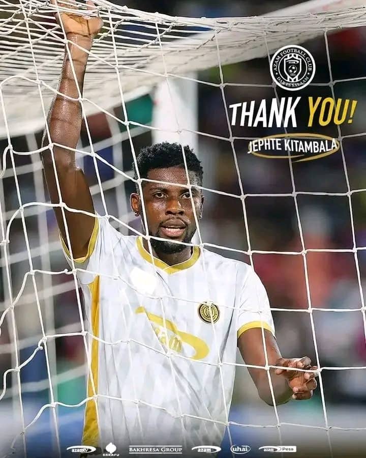 Mercato : Jephté Kitambala quitte officiellement Azam FC ! 1 IMG 20260727 WA0009