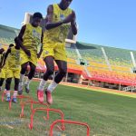 Les Léopards U20 prennent leurs marques au stade Sédar-Senghor