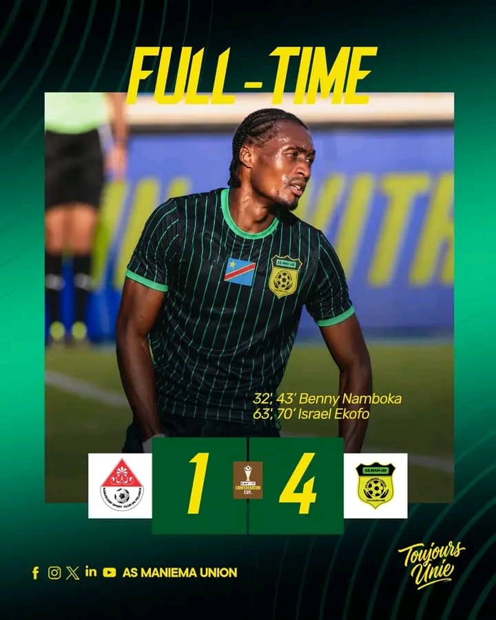 Coupe de la Confédération CAF : Maniema Union sauve l’honneur du football congolais en Angola ! 1 IMG 20261018 WA0024